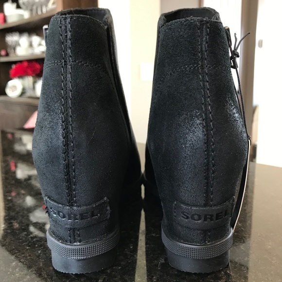 sorel joan of arctic wedge ii chelsea bootie